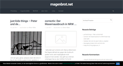 Desktop Screenshot of magenbrot.net